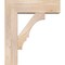 Ekena Millwork Balboa Block Smooth Bracket w/ Offset Brace, Douglas Fir, 7 1/2"W x 24"D x 28"H BKT0806X24X28BOA05SDF - alternate 4